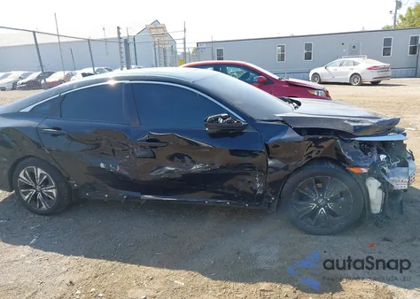 2017 Honda Civic Ex-T z USA, uszkodzony, nr VIN 2HGFC1F35HH652100